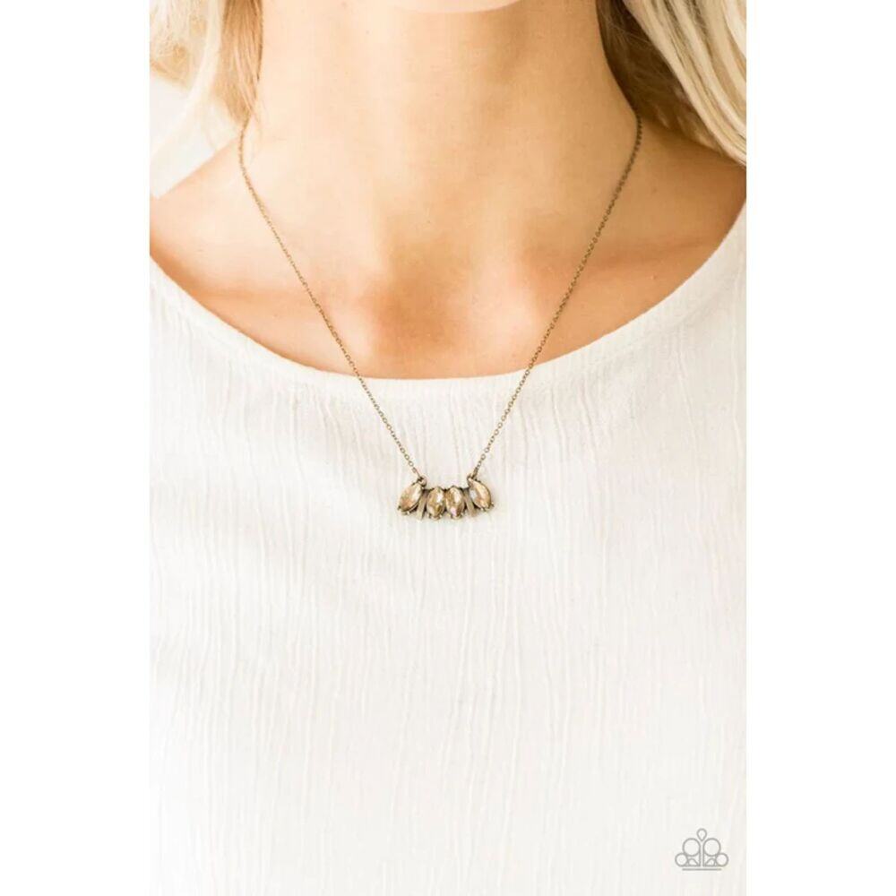 Deco Decadence Copper Necklace (101)